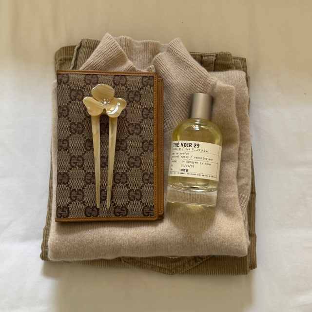 The Fleur Pin in Ivory