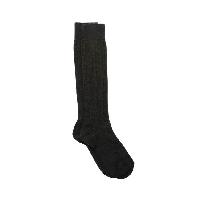 Scotland Knee-High Socks Dark Grey