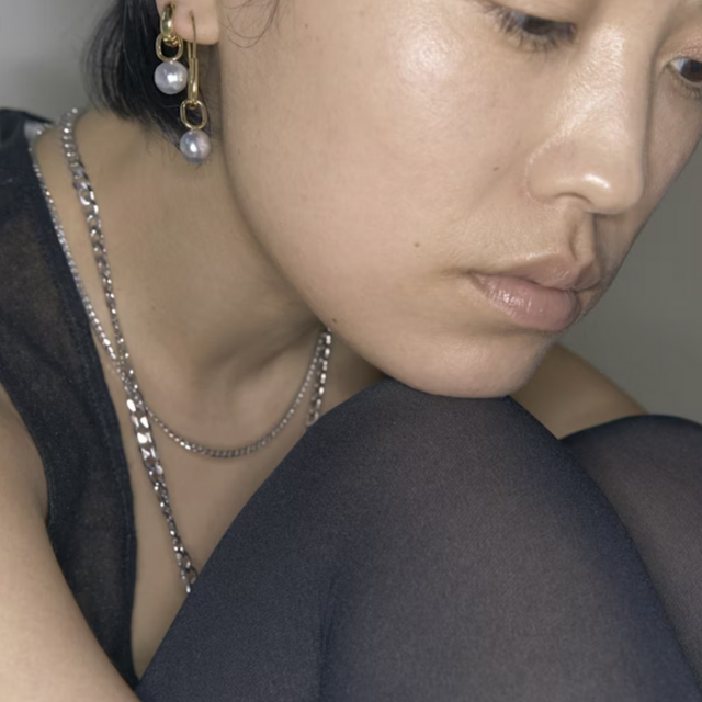 Saffi Halskæde Sølv