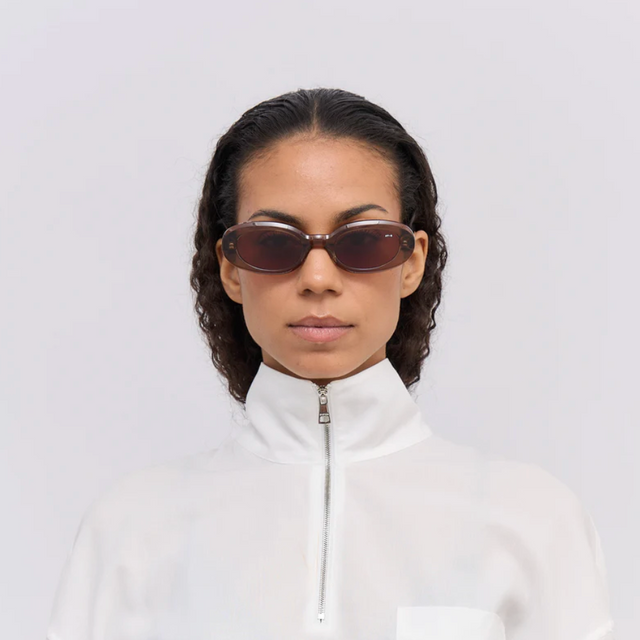 Roselle Transparent Coffee Brun