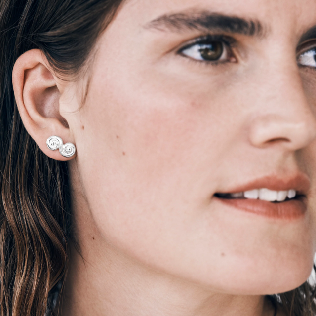 Eternity Ørestik Sølv