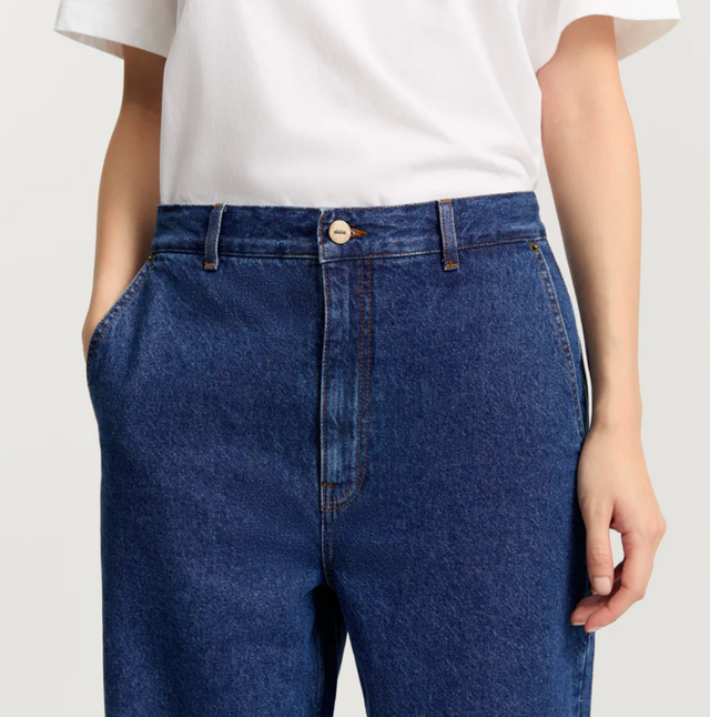 Carlo midwaist wide jeans