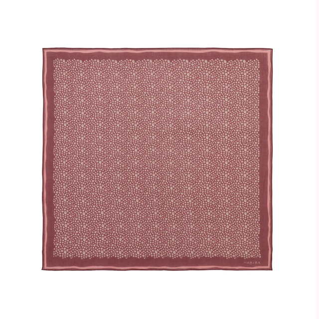 Autumn Leaf Tørklæde Burgundy