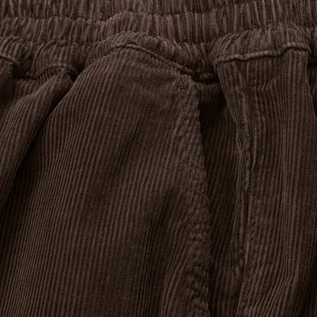 Jasmine Bukser Fløjl Mørkebrun