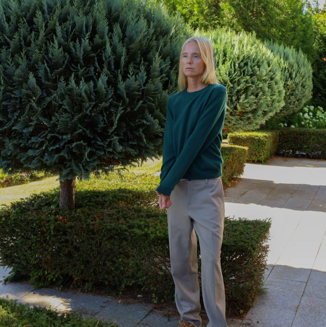 Women's Classic Roundneck Forest Green