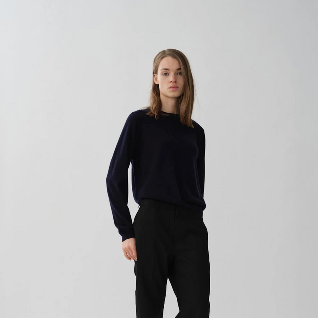 Women's Classic Roundneck Navy