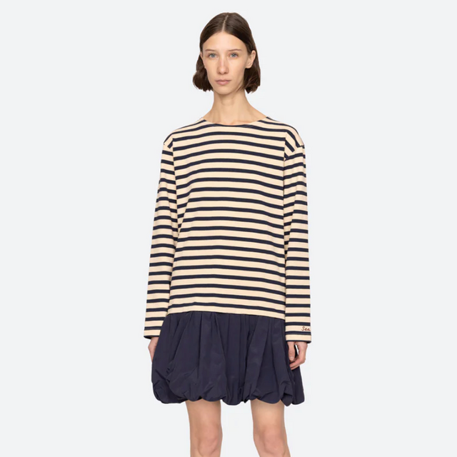 Athena Stribet Kjole