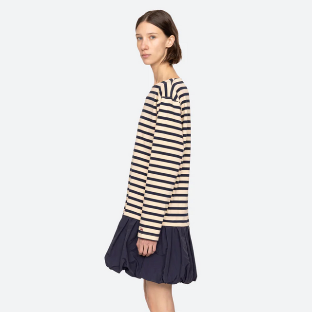Athena Stribet Kjole