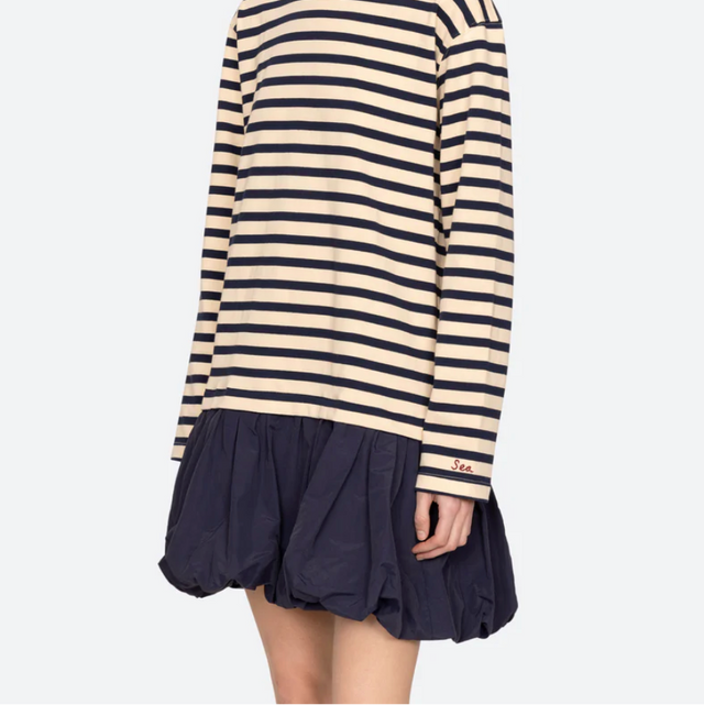 Athena Stribet Kjole