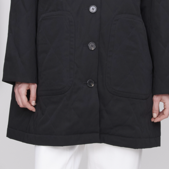 Malia Quiltet Jakke Sort