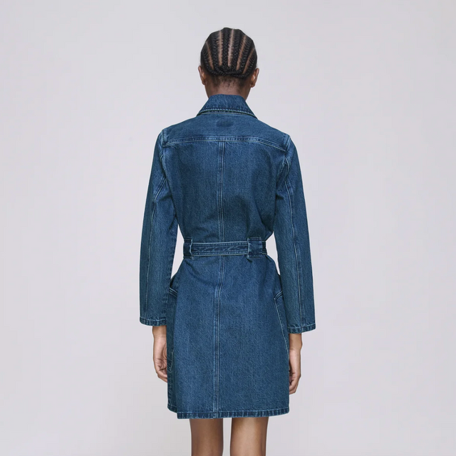 Winter Denim Dress