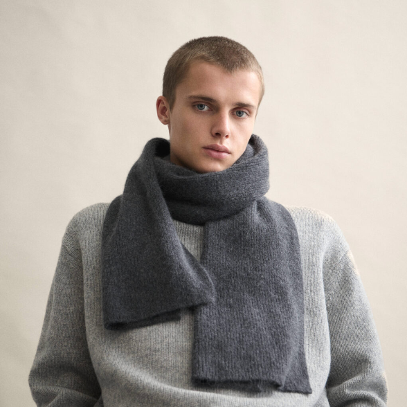 Tørklæde Graphite