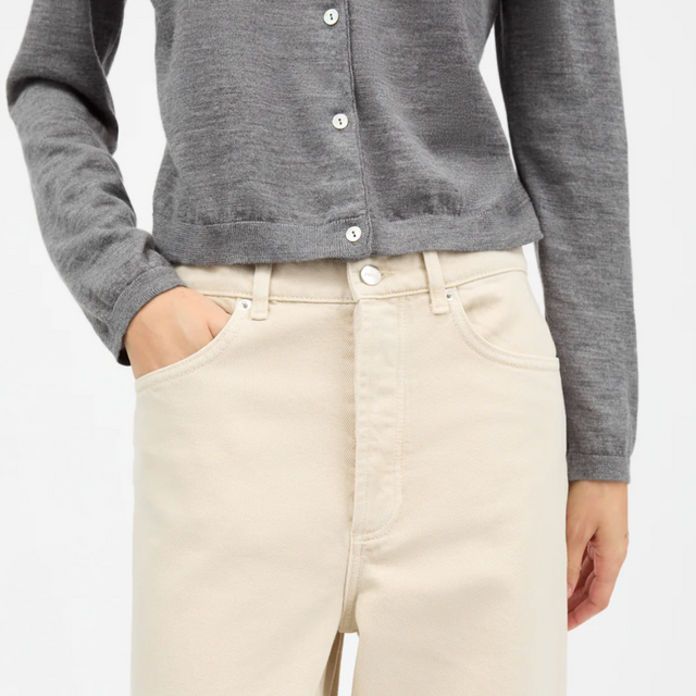 Cole Baggy Jeans Beige