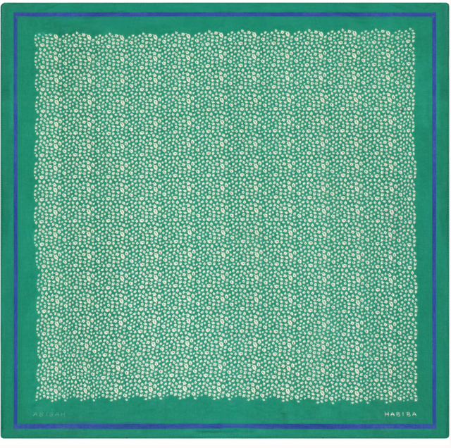 Autumn Leaf Tørklæde Grøn