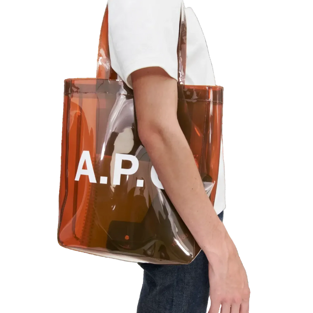 Lou Tote Bag Brun/Orange