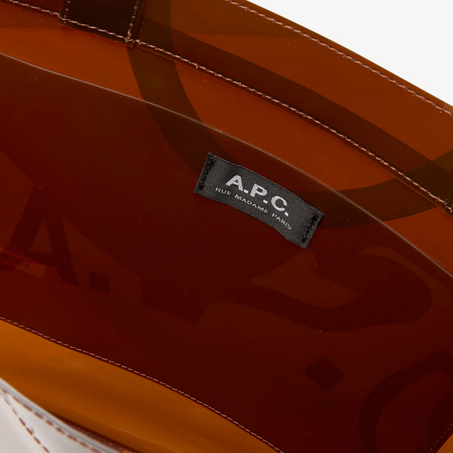 Lou Tote Bag Brun/Orange