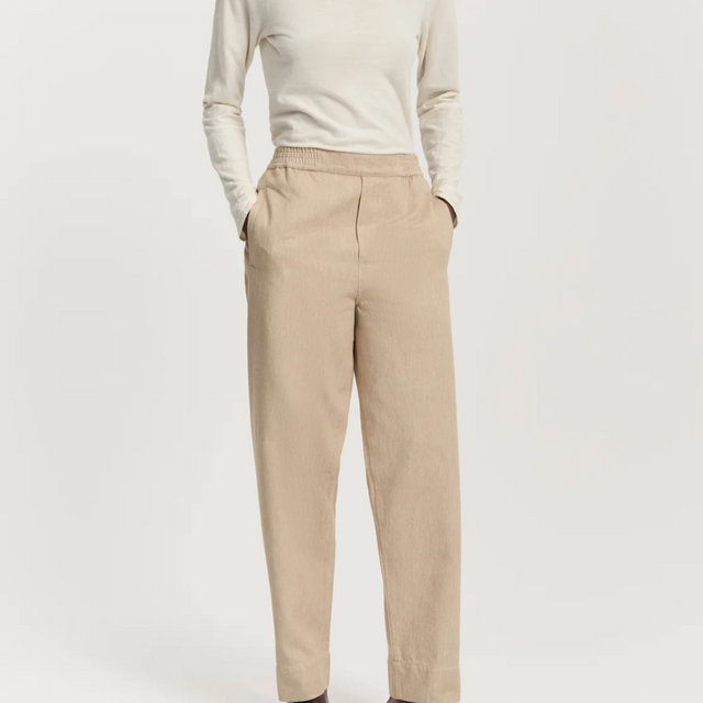 Coco Bukser Twill Sort/Navy