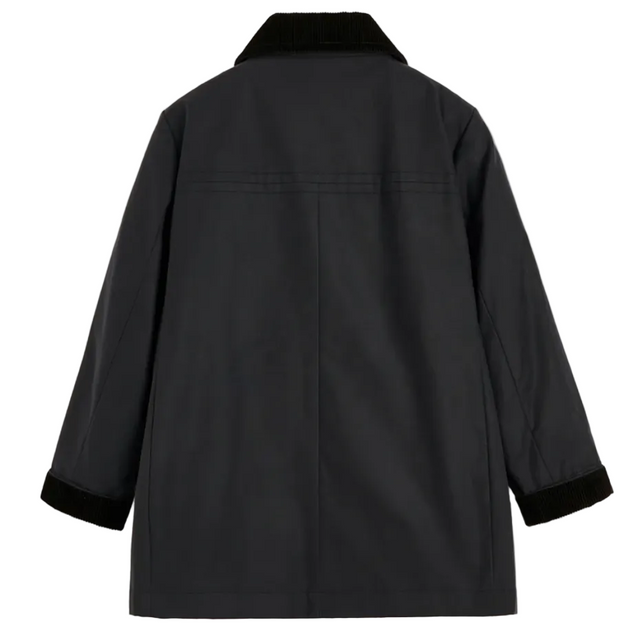 Jamie Jakke Ripstop Oilskin Antracite