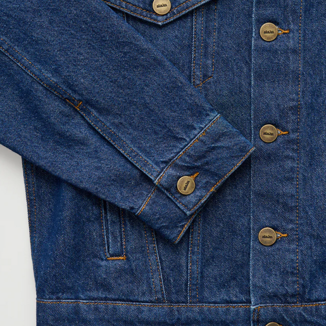 Cleo Denim Jakke Mid Blue