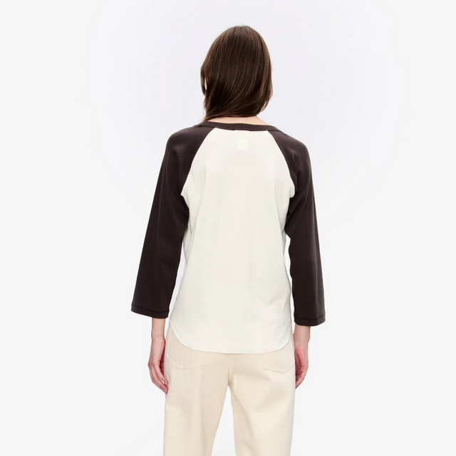 APC 3/4 T-Shirt Brown/White