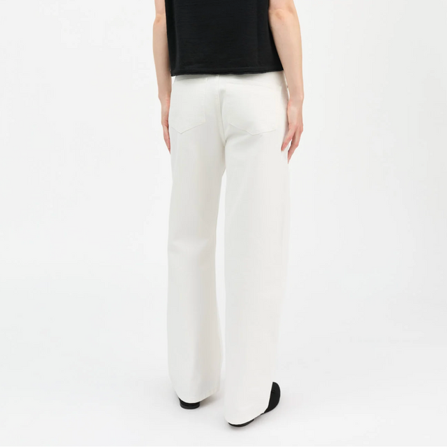 Maddy Straight Jeans Off White