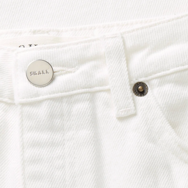 Maddy Straight Jeans Off White