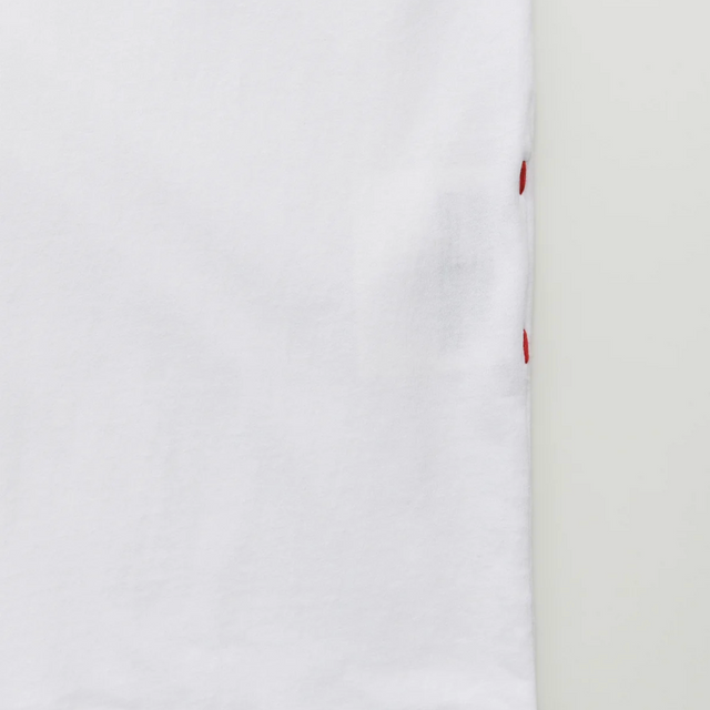 Classic Circular Tee White