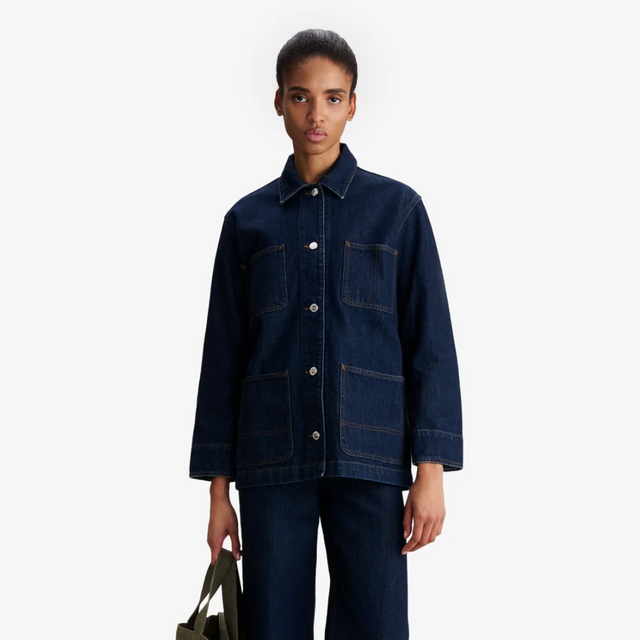 Mina Denim Jakke Indigo