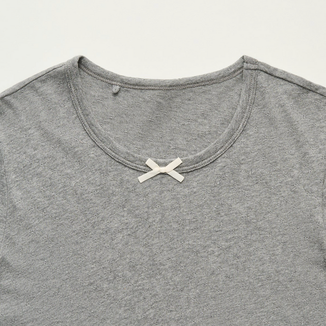 Messhu Long Sleeve Grey Melange