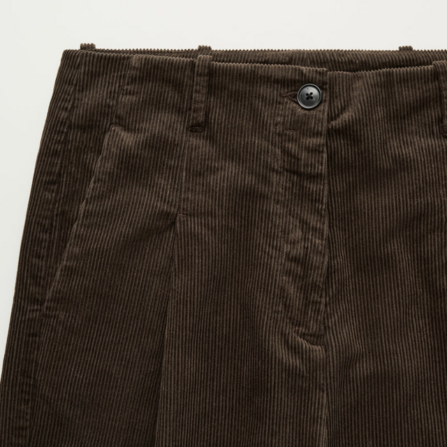Toto Corduroy Trousers Smokey Brown