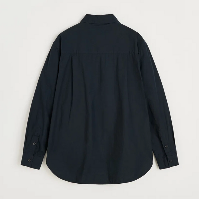 Lynette Skjorte Dark Horn Black Navy