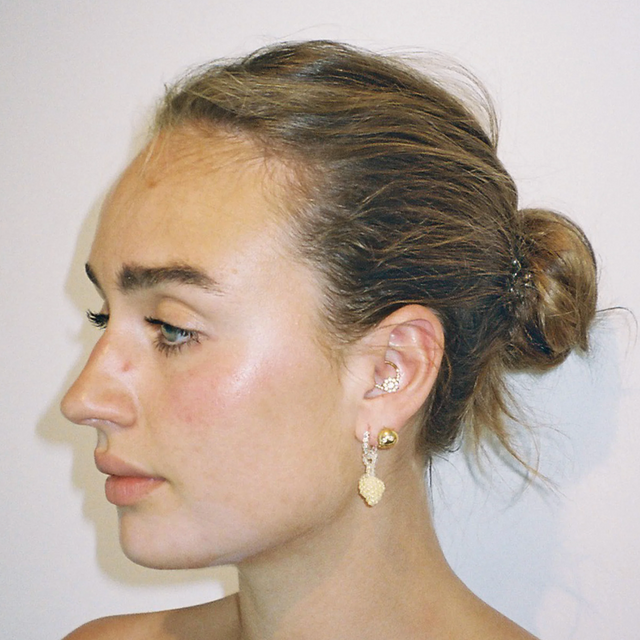 Mini Pale Lemon Earring