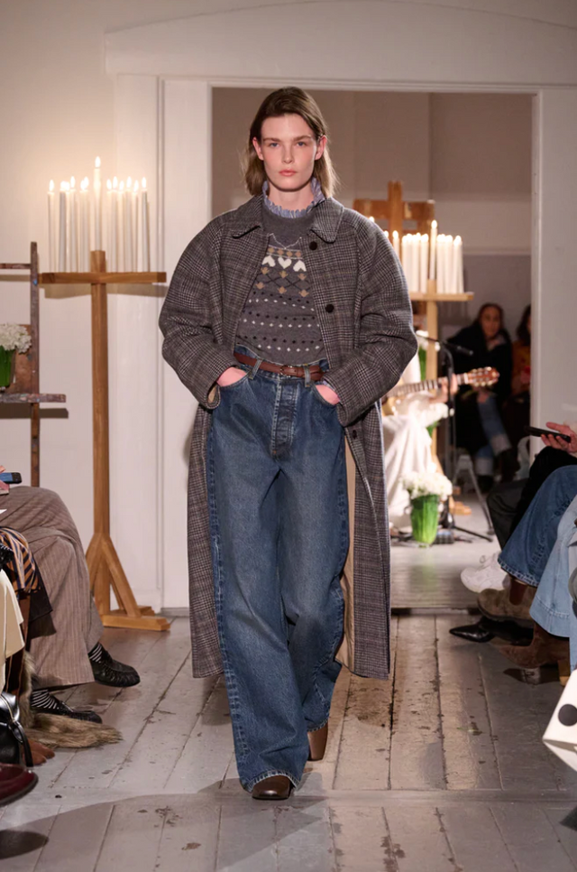 Misty Jumper Grey Jacquard