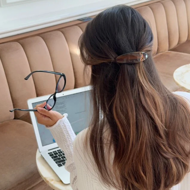 Hårspænde Brun
