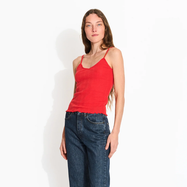 June Top Rød