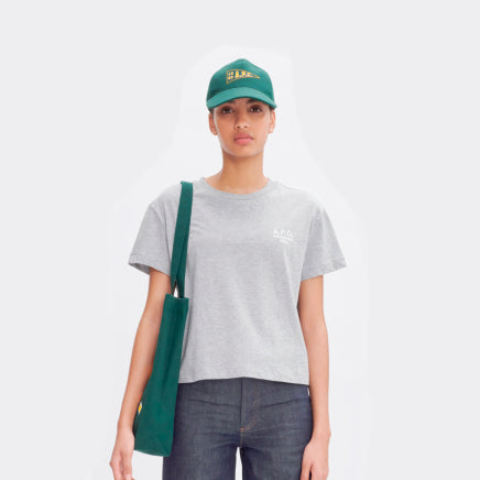 Rue Madame Boxy T-Shirt grå