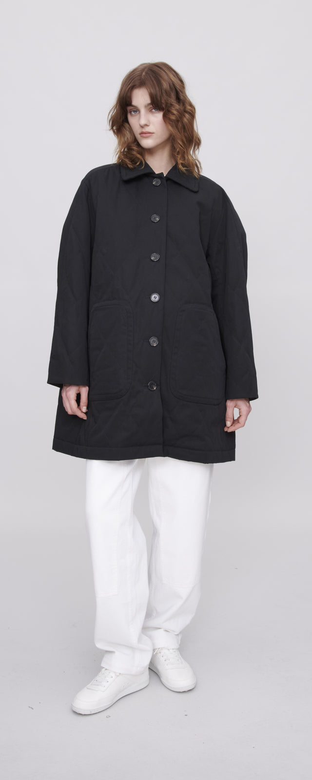 Malia Quiltet Jakke Sort