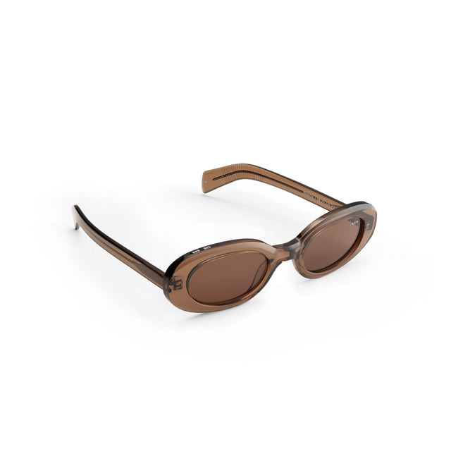 Roselle Transparent Coffee Brun