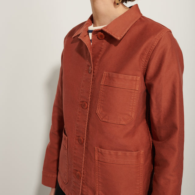 Work Jacket/Jakke Brick Rust