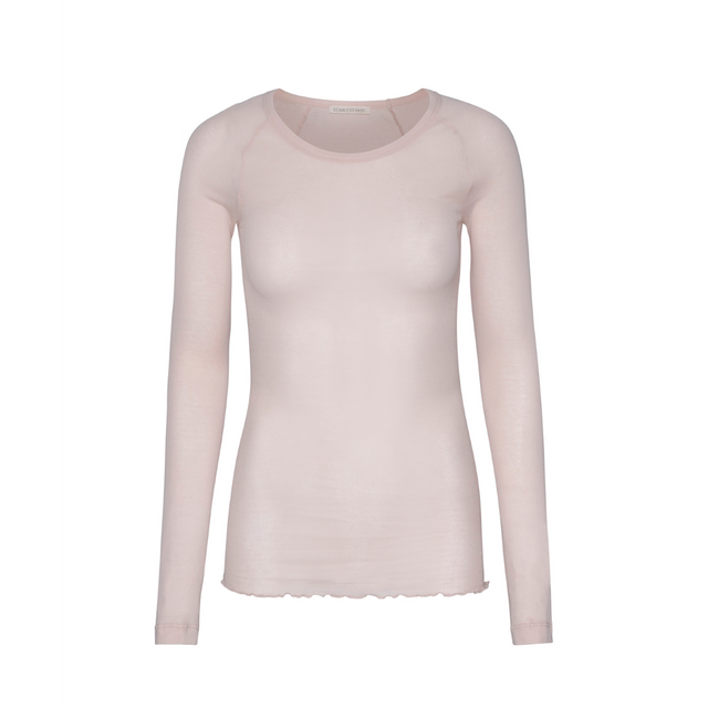 Seamless Basic Elvira Rosie Beige - T-Shirts i Rosa (Rosie Beige ) Køb t-shirts hos Adelie. Dametøj på nørrebro og onlline til hele Danmark