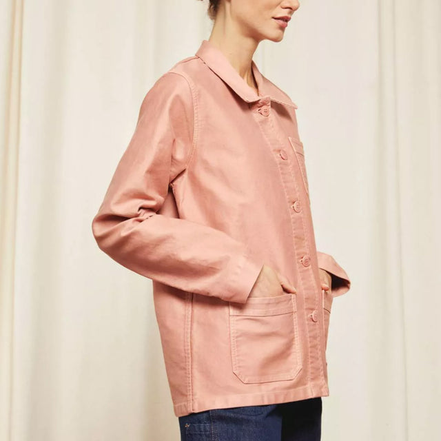 Work Jacket/Jakke Vieros rosa