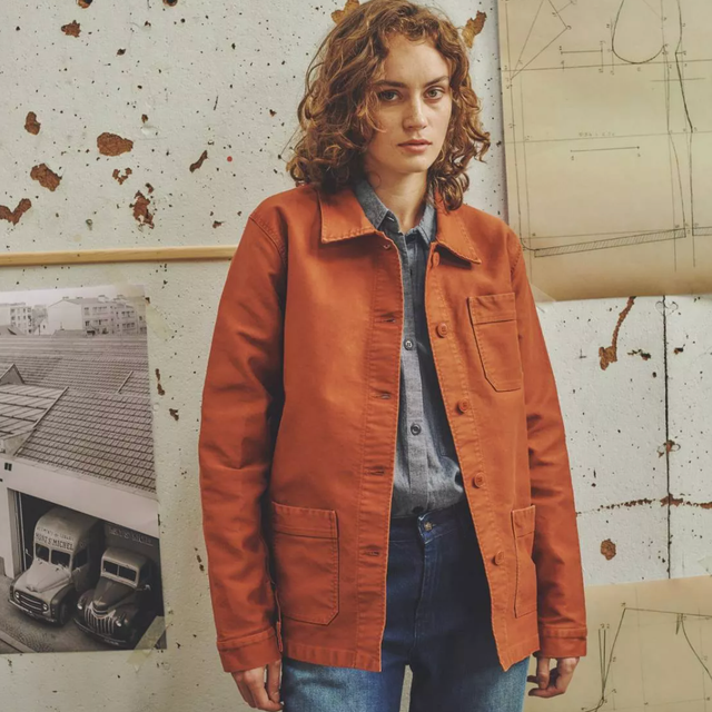 Work Jacket/Jakke Brick Rust