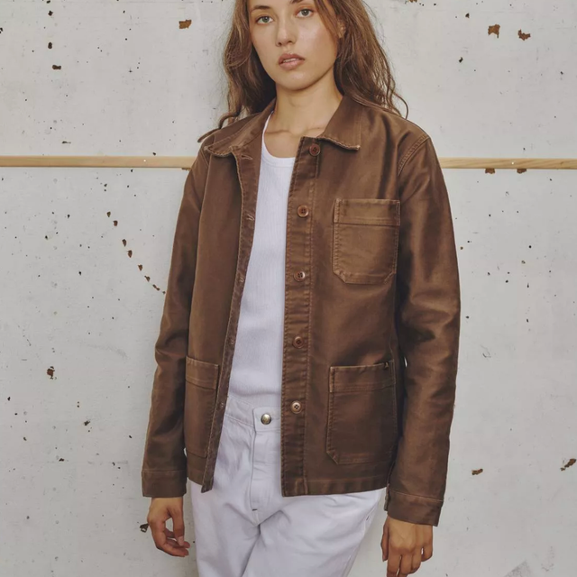 Le Mont Saint Michel Work Jacket/Jakke Brown Brun - Jakker & frakker i Brun (Brown) Køb jakker & frakker hos Adelie. Dametøj på nørrebro og onlline til hele Danmark