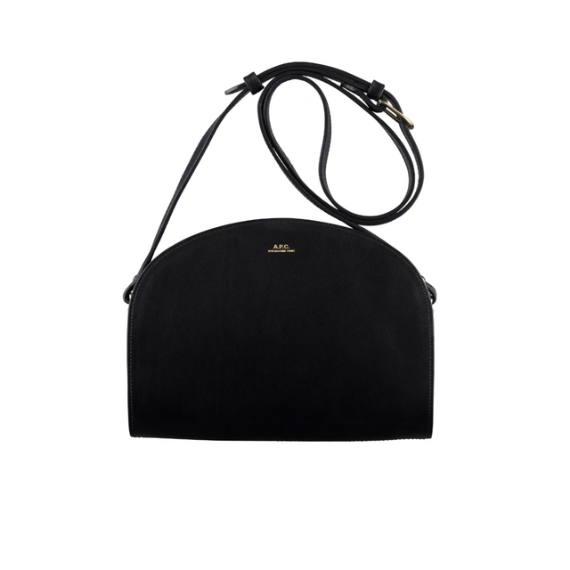 A.P.C. Demi-Lune LZZ Taske Sort - Tasker i Sort (Noir) Køb tasker hos Adelie. Dametøj på nørrebro og onlline til hele Danmark