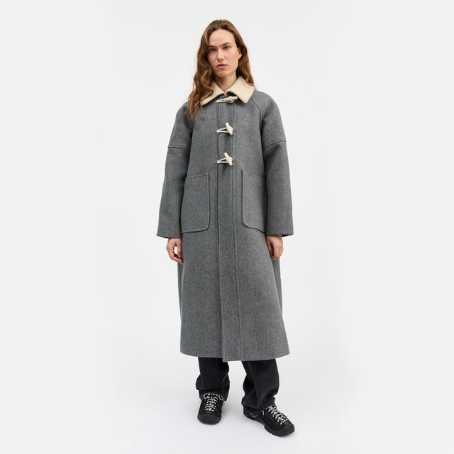 Bibi Duffle Coat Grå