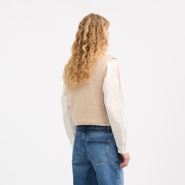 Birley Vest Ecru