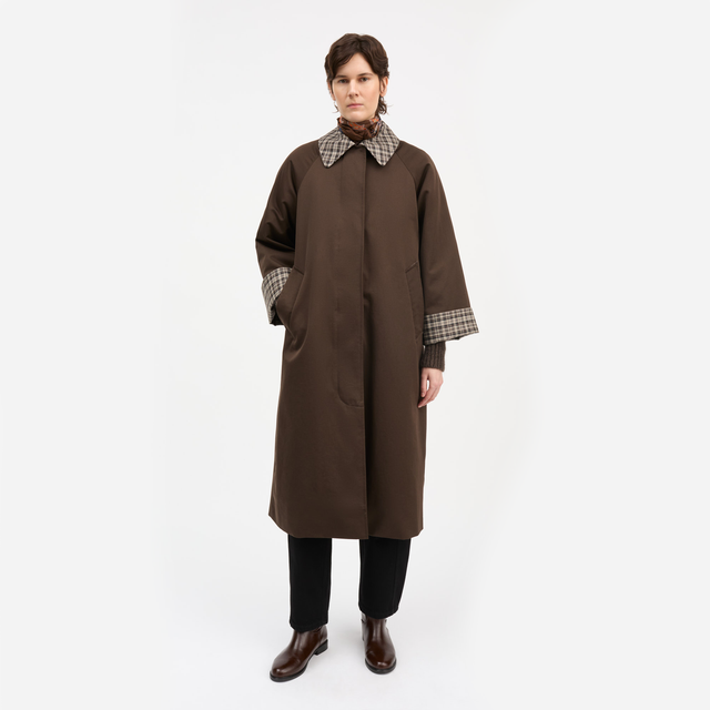 Gaby Coat Coco Brown