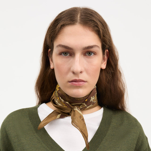 Pippa Tørklæde khaki