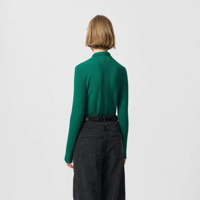 Lisa Polo Blouse Green