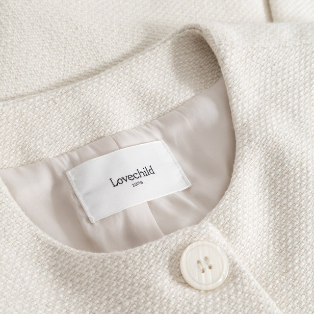Lovechild 1979 Kendra Vest Creme - Veste i Creme  (Creme ) Køb veste hos Adelie. Dametøj på nørrebro og onlline til hele Danmark